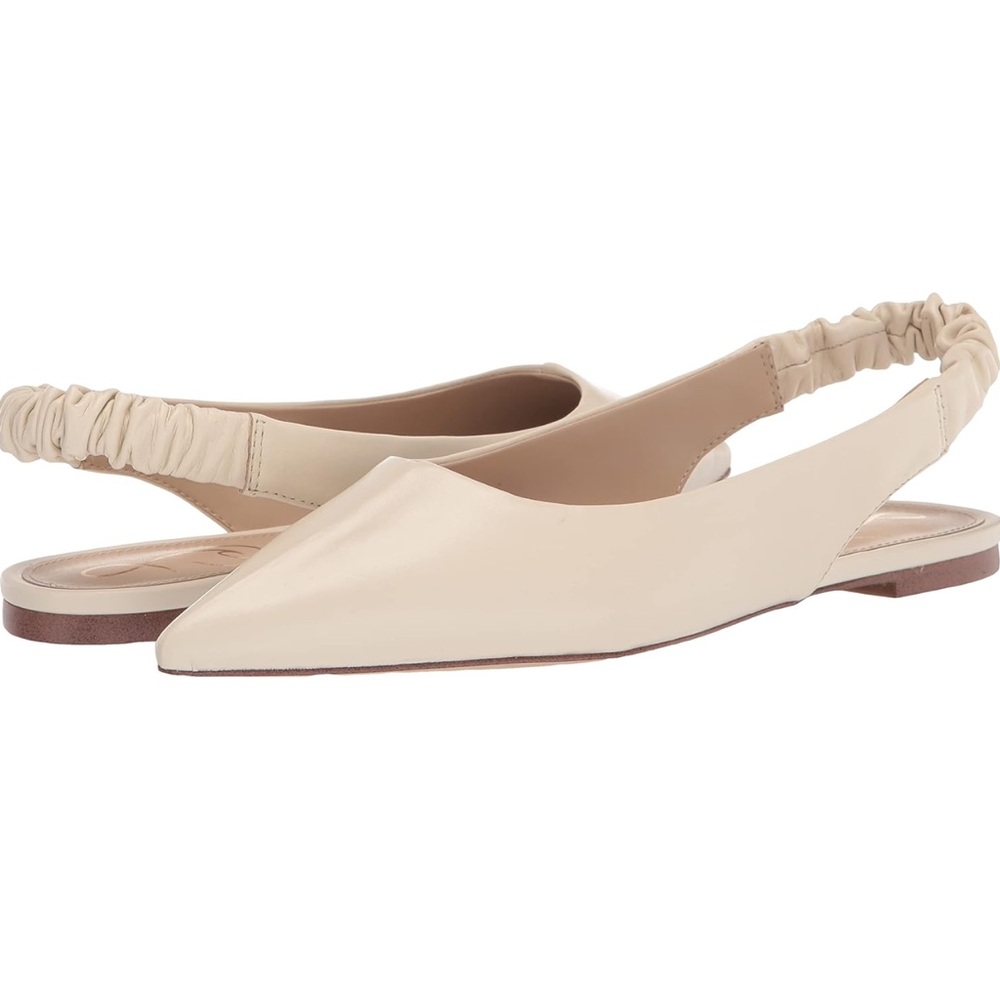 Sam Edelman Whitney Slingback Pointed Toe
Flat Modern Ivory Leather